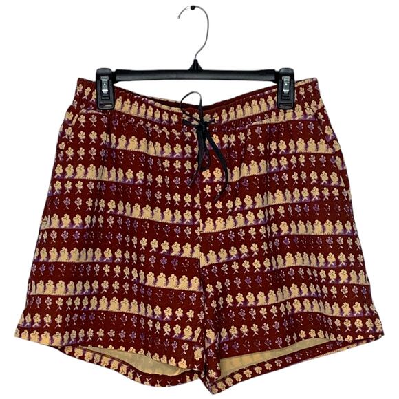 Men’s Lululemon Pool Short 7” Island Bloom Date Brown Multi IBDB Size L - Picture 1 of 9
